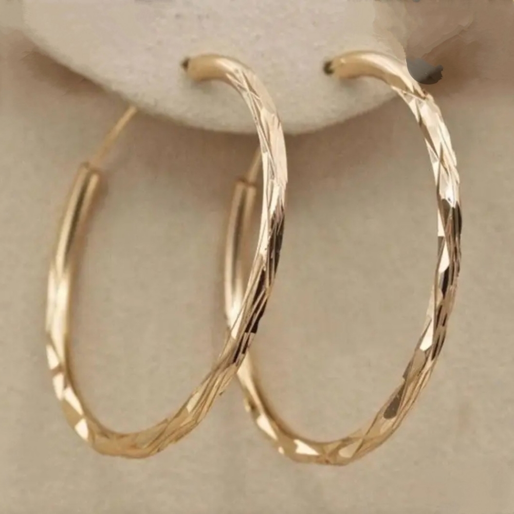 NEW Gold Hoop Earrings
